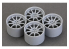HOBBY DESIGN Kit resine 03-0418 4 jantes en resine 18" Rays CE 28 1/24