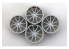 HOBBY DESIGN 03-0291 4 jantes resine Rays G25 1/24