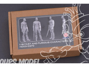 HOBBY DESIGN Kit resine 03-0370 Mr Tang Fast and Furious 1/18