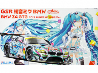 Fujimi maquette voiture 170091 Bmw Z4 GT3 2012 Super GT GSR 1/24