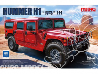 Meng maquette voiture CS-002 Hummer H1 1/24