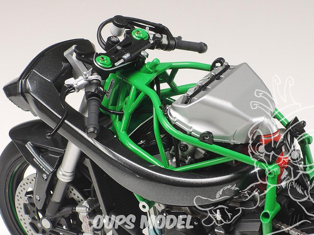 Maquette moto : Kawasaki Ninja H2 Carbon - Maquettes Tamiya - Rue des  Maquettes