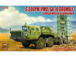 Modelcollect maquette militaire 72052 S-300PM/PMU (SA-10 Grumble) 5P85D Missile Launcher 1/72