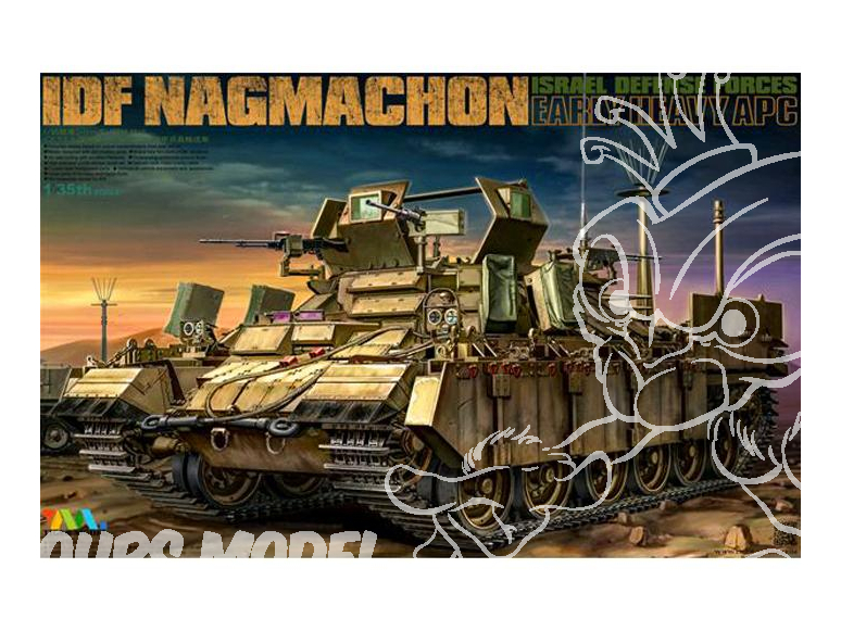 Tiger Model maquette militaire 4615 IDF Nagmachon Israel Defense Forces 1/35