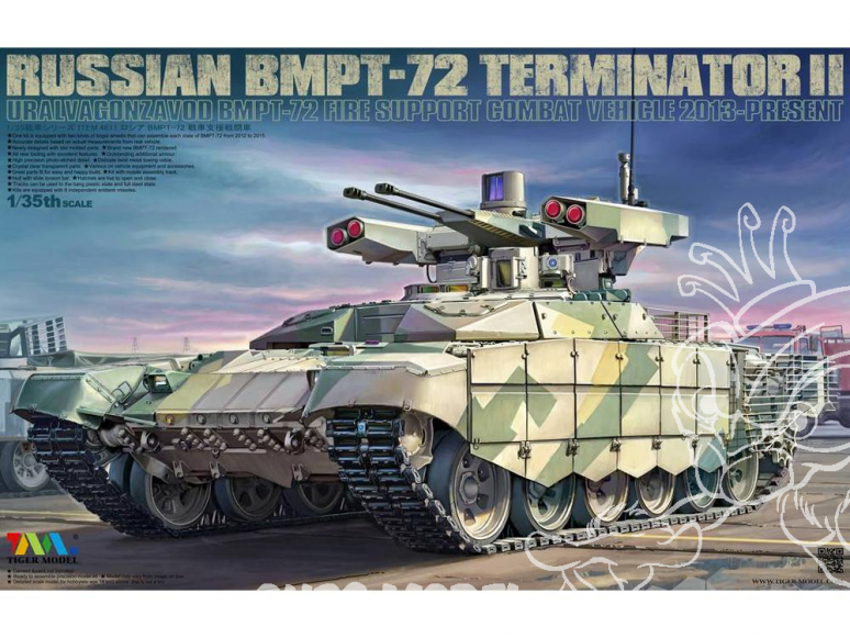Tiger Model maquette militaire 4611 BMPT-72 Terminator II 1/35