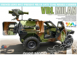 Tiger Model maquette militaire 4618 Panhard VBL Milan Armée Francaise 1/35