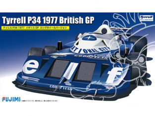 Fujimi maquette voiture 91914 Tyrrell P34 1977 GP Grande Bretagne 1/20