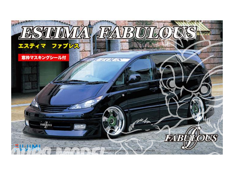 Fujimi maquette voiture 39053 Toyota Estima Fabulous 1/24