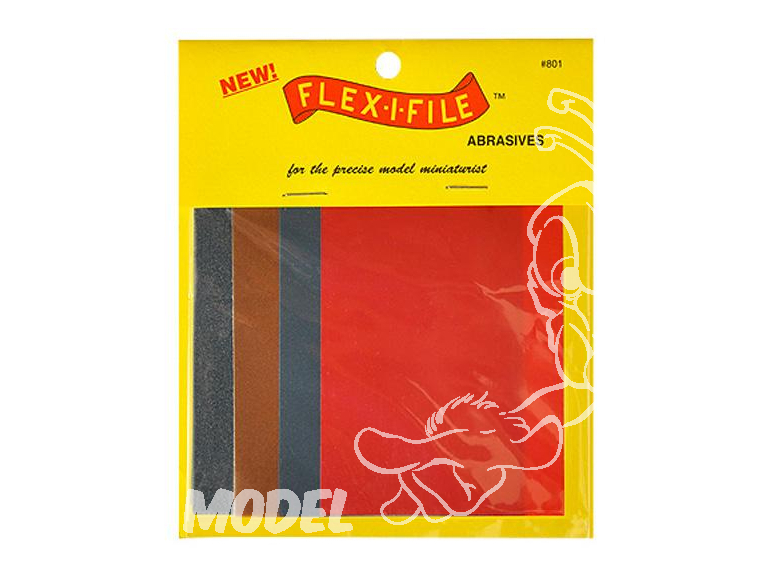 FLEX-I-FILE ff801 Lot de FEUILLES ABRASIVES