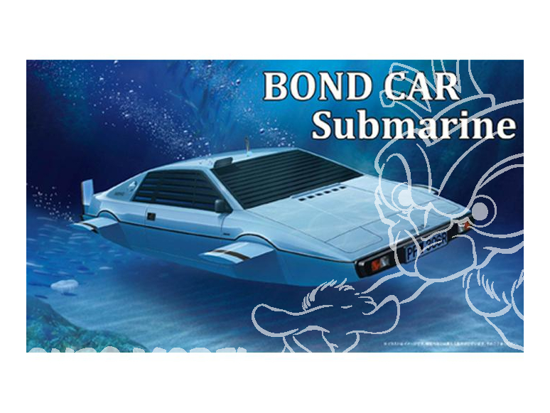 Fujimi maquette voiture 91921 Bond Car Submarine Lotus Esprit 1/24