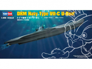 hobby Boss maquettes sous marin 83505 DKM Navy type VII-C U-Boat 1/350