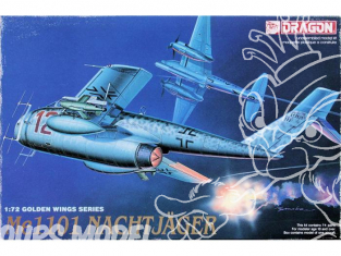 Dragon maquette avion 5014 Messerschmitt 1101 Nachtjager 1/72