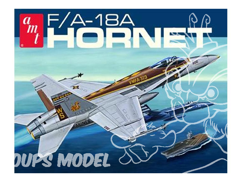 AMT maquette avion 779 McDonnell Douglas F/A-18A Hornet 1/48