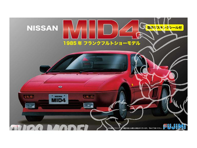 Fujimi maquette voiture 39039 Nissan MID4 1985 1/24