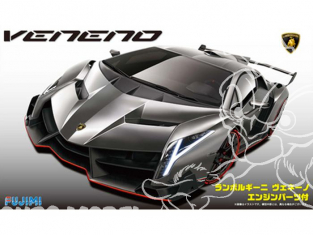 Fujimi maquette voiture 125923 Lamborghini Veneno LP750-4 avec moteur 1/24