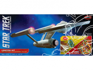 Polar Lights maquette Espace ka007 Star Trek U.S.S. Enterprise kit d'eclairage