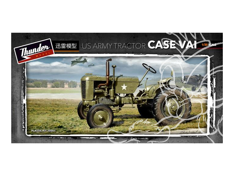 Thunder Model maquette militaire 35001 Tracteur militaire CASE VAI 1/35