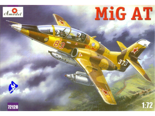 Amodel maquette avion 72128 MIG-AT (TARDIF) 1/72