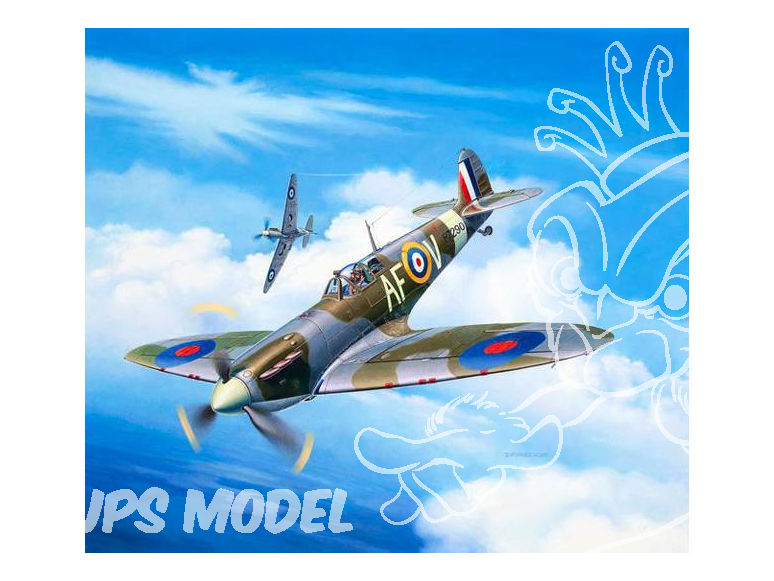 REVELL maquette avion 03953 Spitfire MK.IIa 1/72