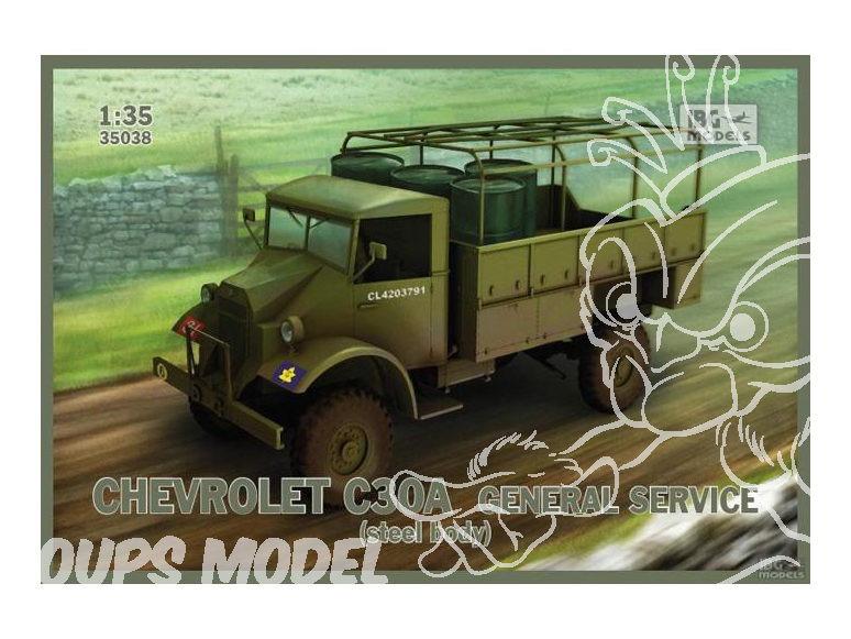 IBG maquette militaire 35038 Chevrolet C30A General service 1/35