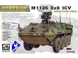 AFV maquette militaire 35126 US M1 126 8X8 ICV "STRYKER" 1/35