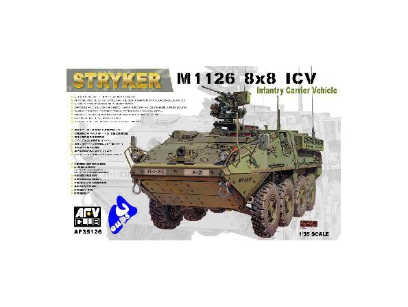 AFV maquette militaire 35126 US M1 126 8X8 ICV "STRYKER" 1/35