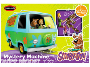 Polar Lights maquette film 901 SCOOBY DOO MYSTERY MACHINE 1/25