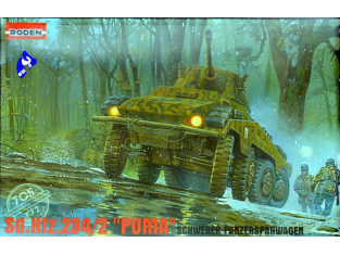 Roden maquette militaire 705 SdKfz 234/2 "PUMA" 1/72