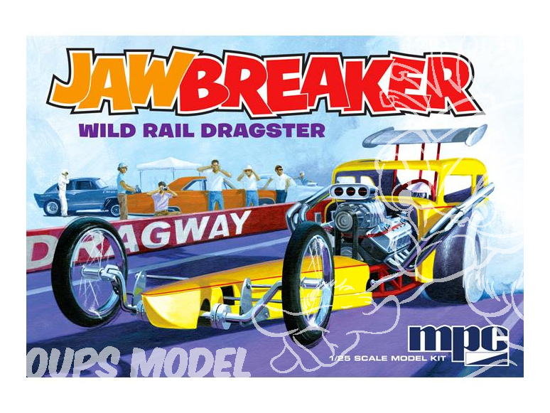 MPC maquette voiture 821 Jawbreaker Dragster 1/25