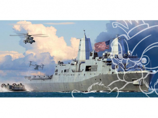 hobby boss maquette bateau 83415 USS New York LPD-21 1/700