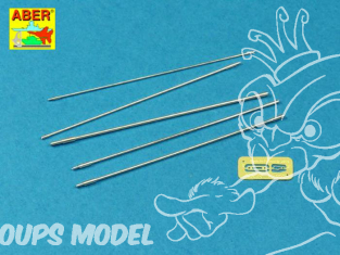 Aber 16055 Antennes MS pour Base MP-48 US Army 1/16