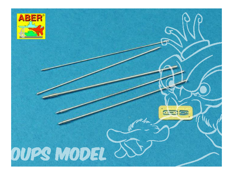 Aber 16055 Antennes MS pour Base MP-48 US Army 1/16