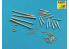 Aber 200L07 Set de Futs de canon pour Mikasa 1/200