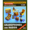 Plus Model 266 Set de GRAMOPHONES ET POSTES DE RADIO 1/35