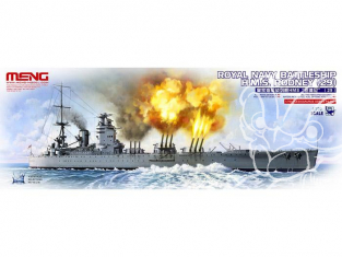 Meng maquettes bateau PS-001 HMS RODNEY CUIRASSÉ ROYAL NAVY WWII 1/700