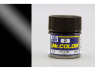 peinture maquette Mr Color C002 noir brillant 10ml