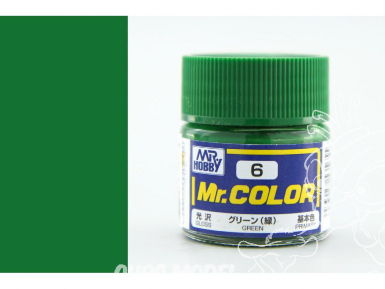peinture maquette Mr Color C006 Vert brillant 10ml