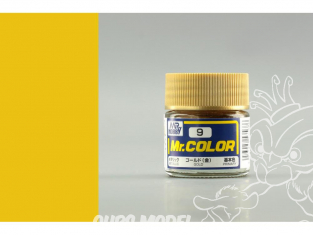 peinture maquette Mr Color C009 Or metal 10ml