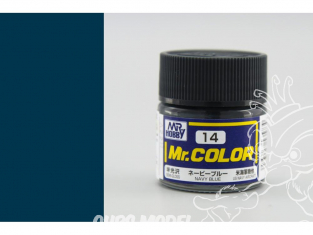 peinture maquette Mr Color C014 Bleu Navy satiné 10ml