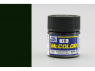 peinture maquette Mr Color C018 Vert noir RLM70 satiné 10ml