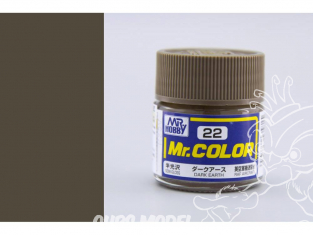 peinture maquette Mr Color C022 Terre foncé satiné 10ml