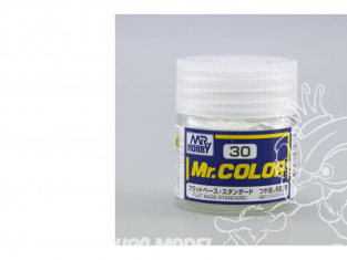 peinture maquette Mr Color C030 Base mat 10ml
