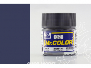 peinture maquette Mr Color C032 Gris foncé (2) satiné 10ml