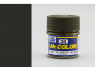 peinture maquette Mr Color C038 Vert olive (2) mat 10ml