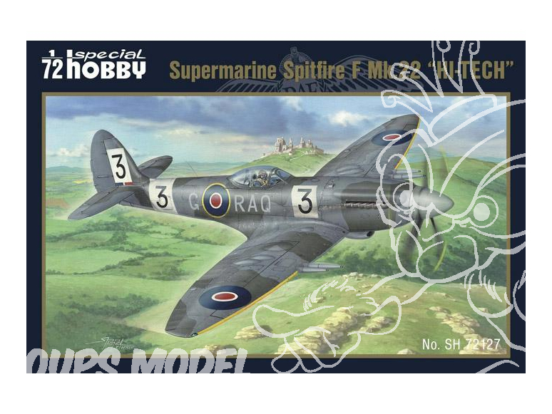 Special Hobby maquette avion 72127 Supermarine Spitfire F Mk.22 Hi-Tech 1/72