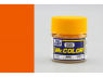 peinture maquette Mr Color C058 Jaune orange satiné 10ml