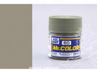 peinture maquette Mr Color C060 Gris RLM02 satiné 10ml