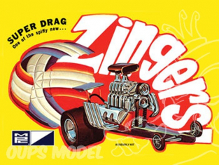 MPC maquette voiture 0737 Super Drag Zingers 1/32