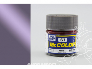 peinture maquette Mr Color C061 Fer brulé metal 10ml