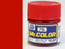 peinture maquette Mr Color C075 Rouge metal 10ml